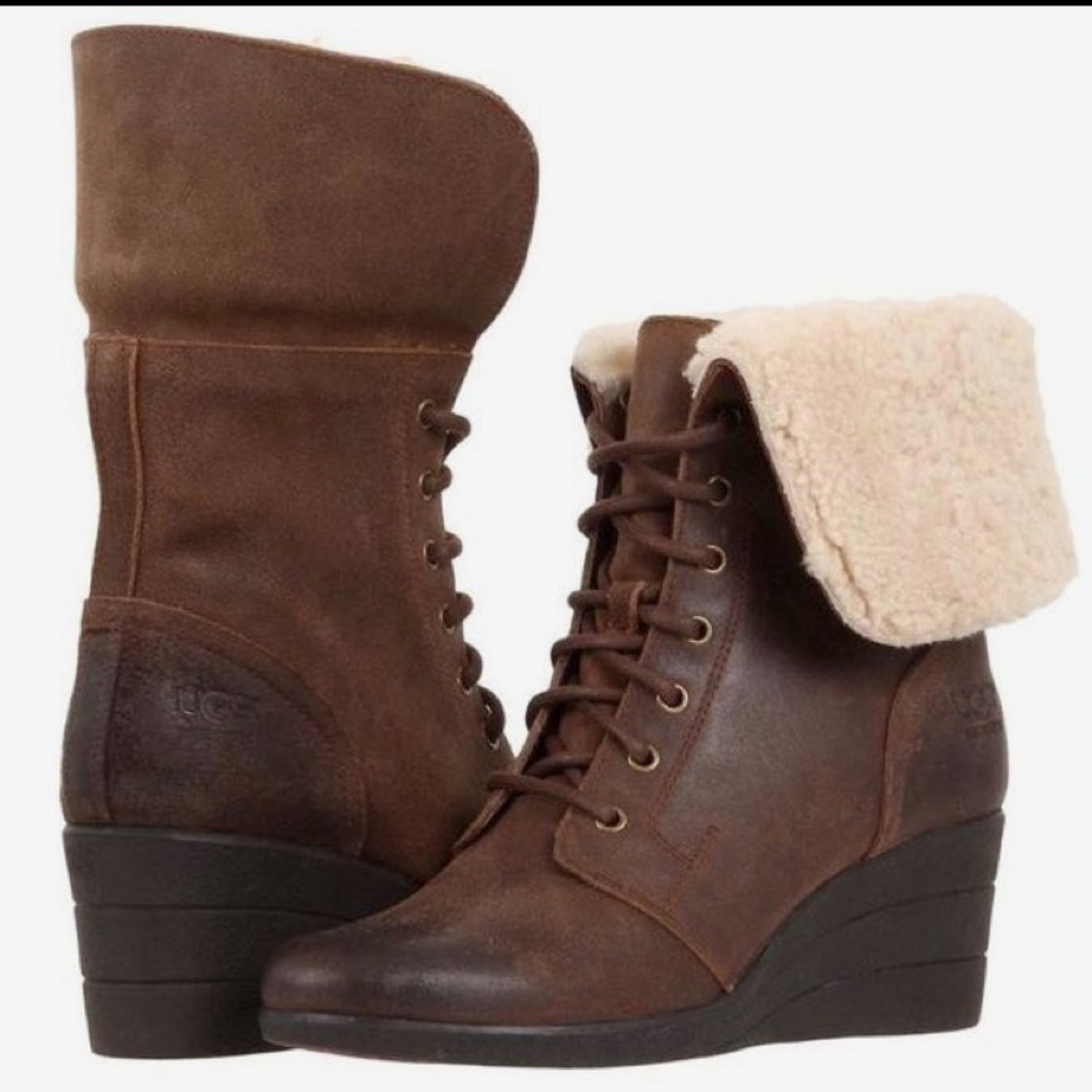 NIB UGG Zea Suede Women’s Ankle boots - Picture 2 of 8